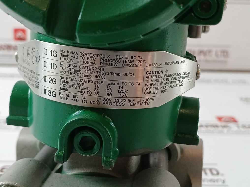 Yokogawa Eja 430A Dpharp Pressure Transmitter 3 Mpa 4–20Ma Dc Ip67