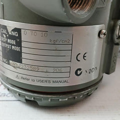Yokogawa Eja430A Gauge Pressure Transmitter 4-20Ma 10.5-30Vdc 3Mpa