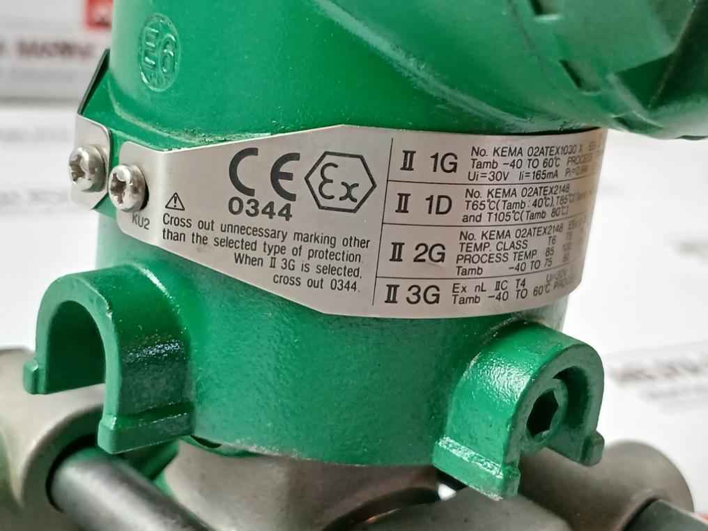 Yokogawa Eja 430A Gauge Pressure Transmitter 4-20Ma 3Mpa Pt-384133