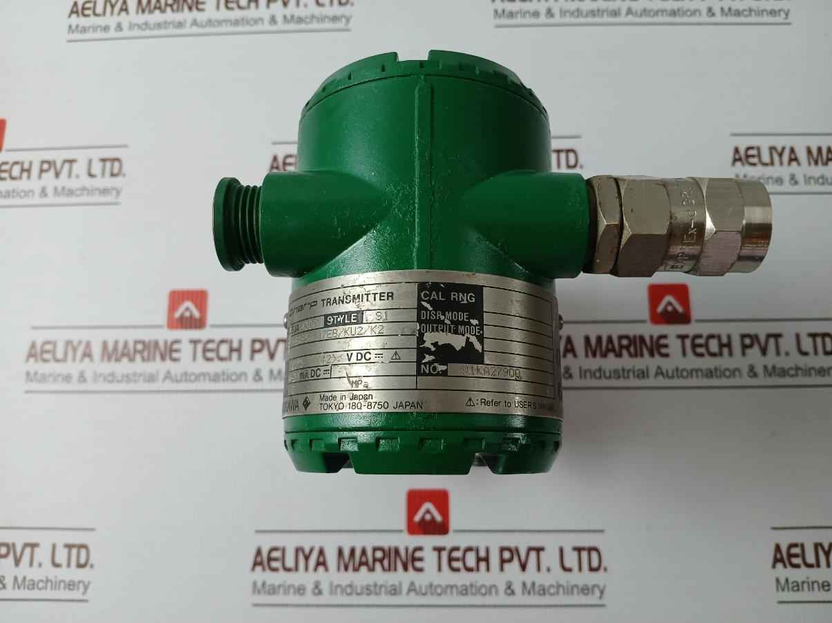 Yokogawa Eja 430A Gauge Pressure Transmitter 4-20Ma 3Mpa Pt-384133