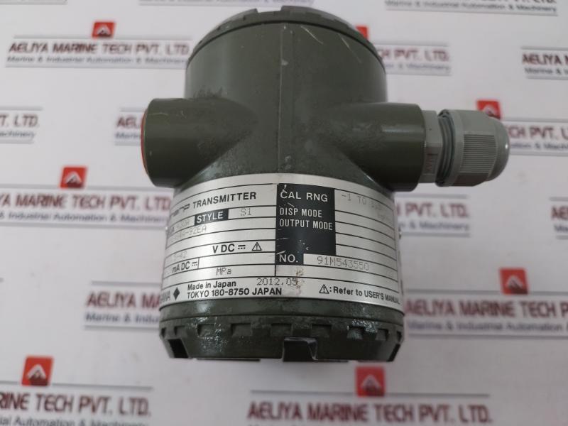 Yokogawa Eja430a Dp Harp Gauge Pressure Transmitter 10.5-42vdc 91m543550 222