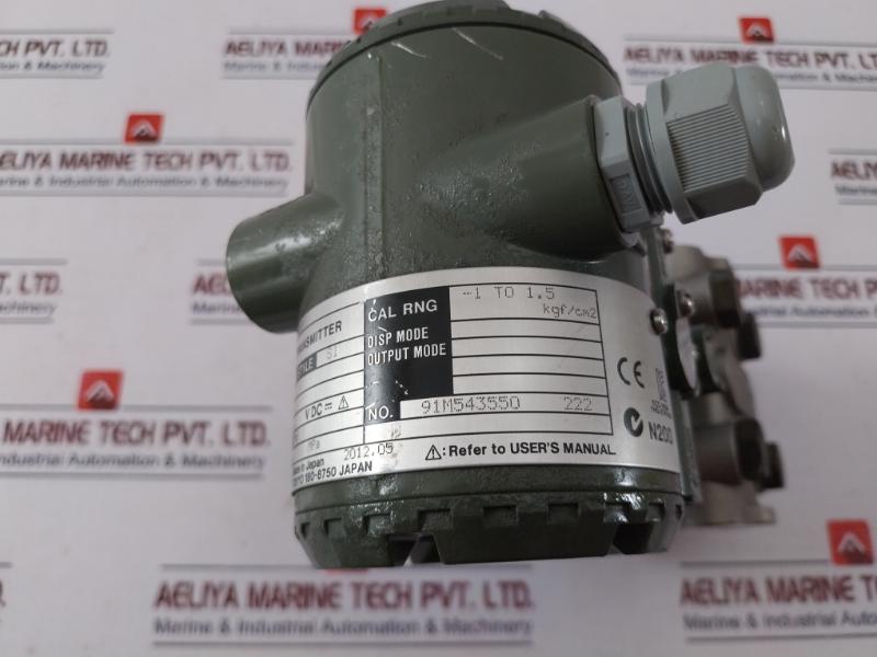 Yokogawa Eja430a Dp Harp Gauge Pressure Transmitter 10.5-42vdc 91m543550 222