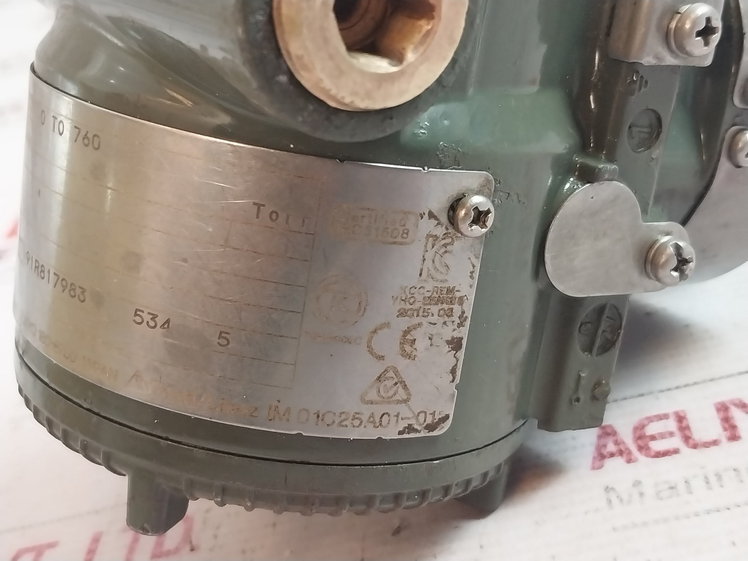 Yokogawa Eja510E Dp Harp Transmitter Dekra 11Atex0228 X Ip66/Ip87 10.5-30(42)Vdc