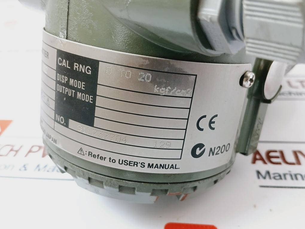 Yokogawa Eja530A Dpharp Pressure Transmitter 10.5-42 V Dc--- 2 Mpa