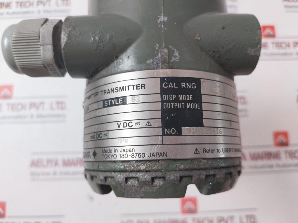 Yokogawa Eja530A Dpharp Transmitter 4-20 Ma Dc