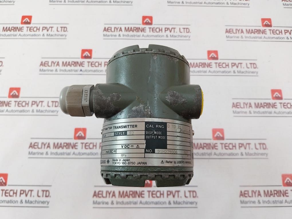 Yokogawa Eja530A Gauge Pressure Transmitter Output 4-20Ma Dc