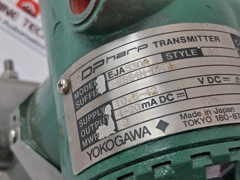 Yokogawa Eja530a Dp Harp Pressure Transmitter 2 Mpa 10.5-42vdc 91g225248 706