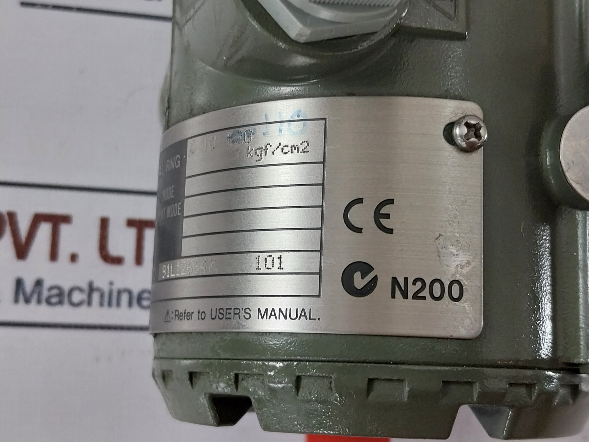 Yokogawa Eja530a Dp Hart Transmitter 10.5-42 V Dc