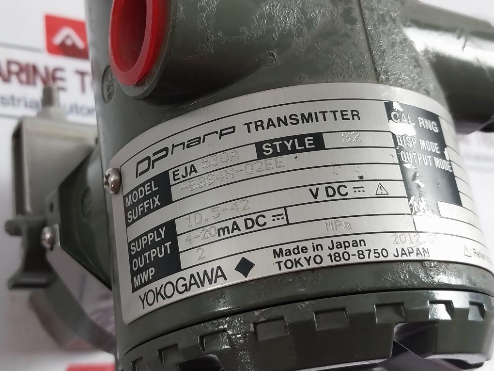 Yokogawa Eja 530a Dpharp Transmitter 10.5-42 Vdc---