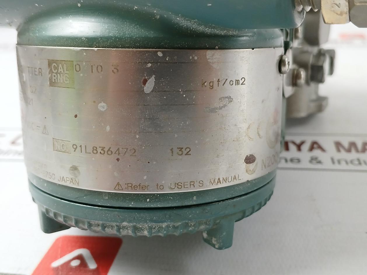 Yokogawa Ejx430A Dpharp Gauge Pressure Transmitter 4-20Madc 0-3Kgf/Cm2 Ip66 Ip67