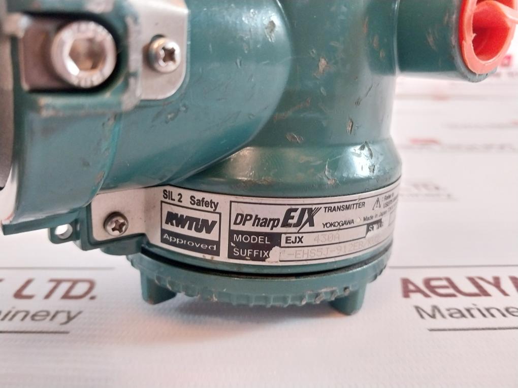 Yokogawa Ejx 430A Pressure Gauge Transmitter 200Ma 30V 0.5 Mpa 10Nf