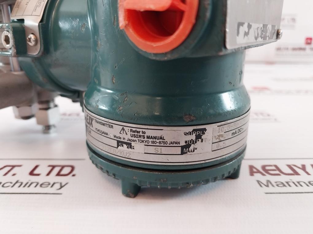 Yokogawa Ejx 430A Pressure Gauge Transmitter 200Ma 30V 0.5 Mpa 10Nf