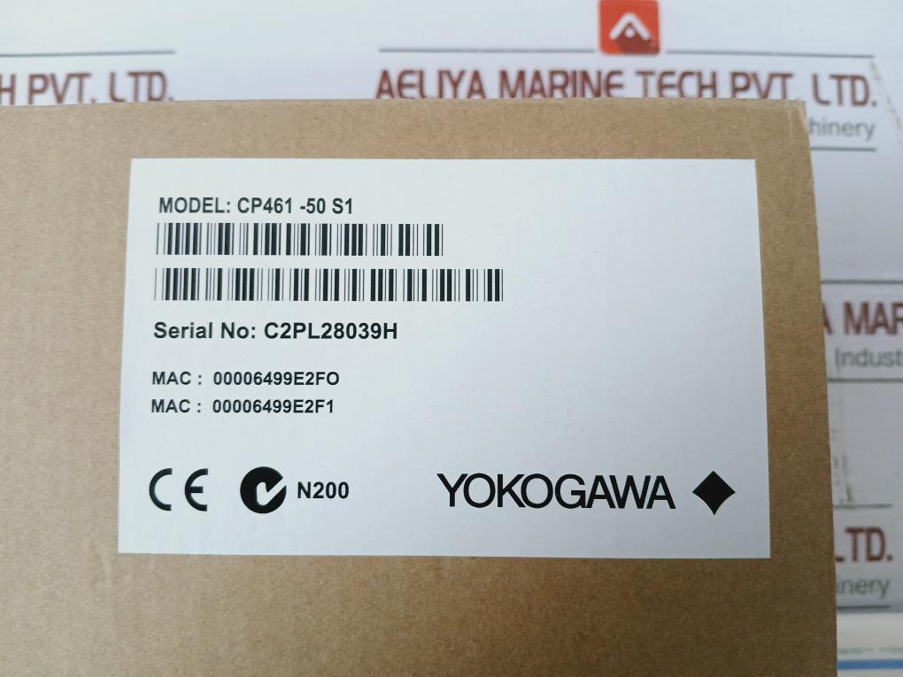 Yokogawa Electric Cp461-50 S1 Processor Module