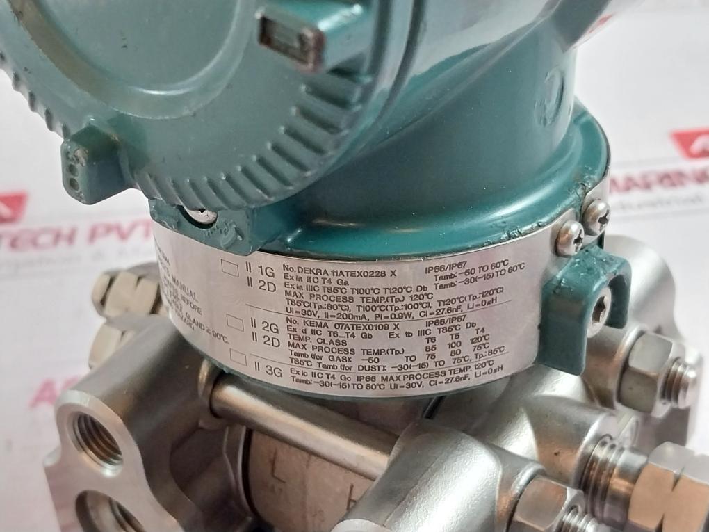 Yokogawa Electric Ejx110A Differential Pressure Transmitter S3 -evs5G-917Ej/Ku22