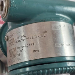 Yokogawa Electric Ejx110A Differential Pressure Transmitter S3 -evs5G-917Ej/Ku22