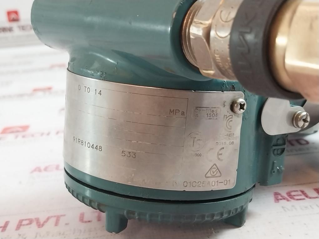 Yokogawa Electric Ejx110A Differential Pressure Transmitter S3 -evs5G-917Ej/Ku22