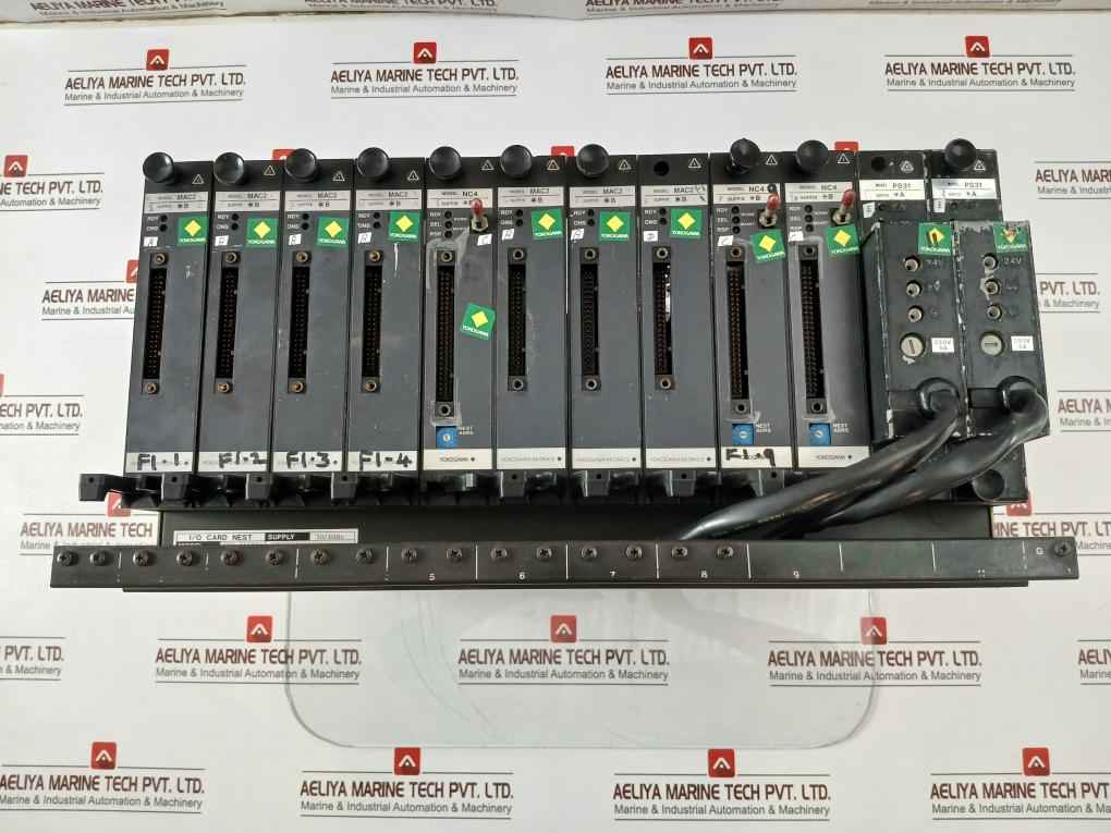Yokogawa End-s110*A I/O Card Nest Unit Rack Module 50/60Hz Mac2