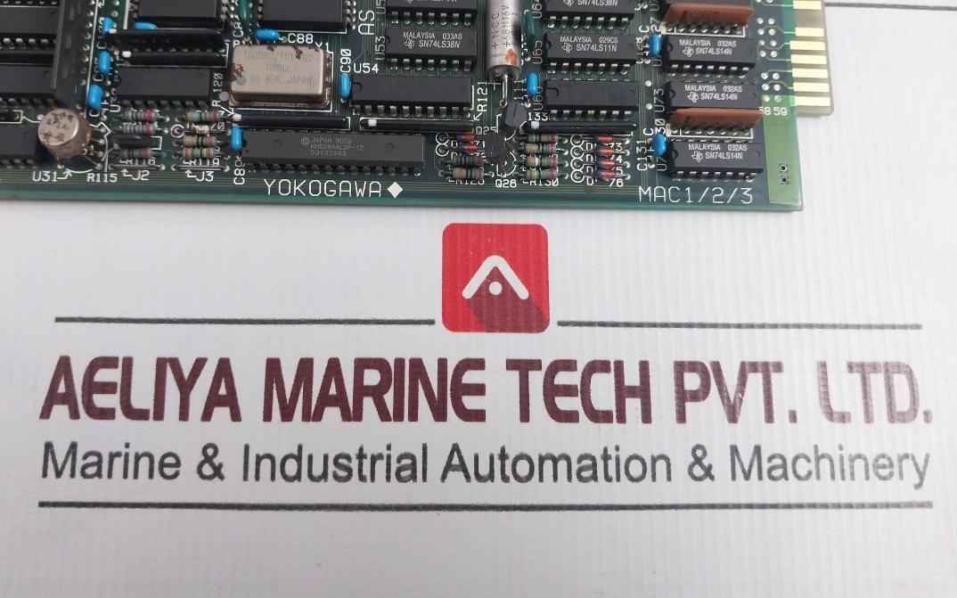 Yokogawa End-s110*a I/o Card Nest Rack Module Mac2 Nc4 Ps31 S9310aq-05