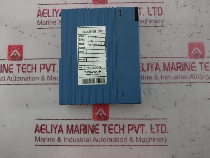 Yokogawa F3Sp10 Programmer Sequence Cpu Y4C100008 Rev 3