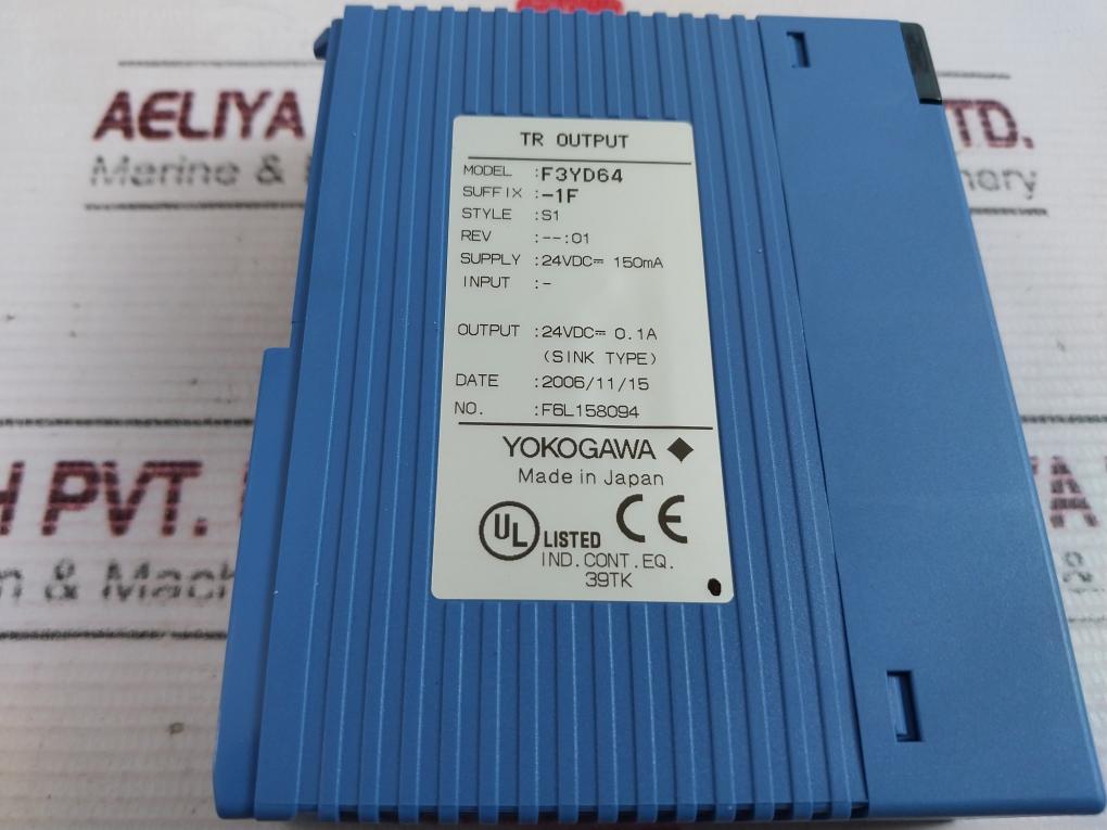 Yokogawa F3Yd64-1F Tr Output Module Yd64-1