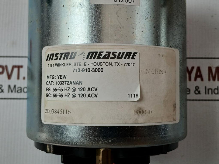 Yokogawa Frequency Meter 55-65 Hertz @ 120 Acv Part No: 103372Anan