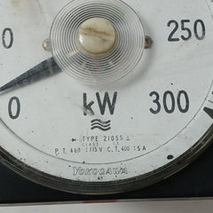 Yokogawa Hokushin 2105S Ac Watt Meter 50-60Hz B9052Mg 3Phase 3Wire
