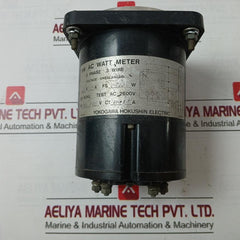 Yokogawa Hokushin 2105S Ac Watt Meter 50-60Hz B9052Mg 3Phase 3Wire