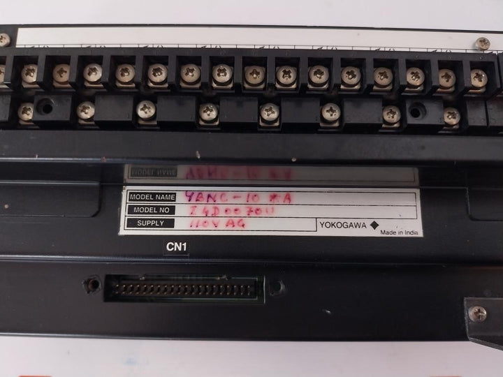 Yokogawa I4D0070U Terminal Board 110V Ac