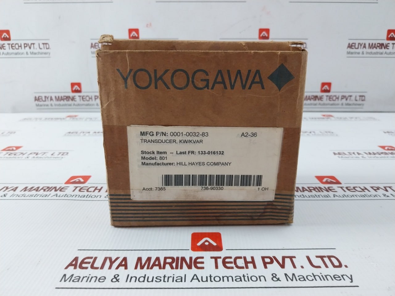 Yokogawa Input-120V Power Transducer 246943-540-afb-0-0-m