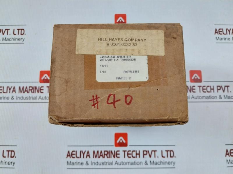 Yokogawa Input-120V Power Transducer 246943-540-afb-0-0-m