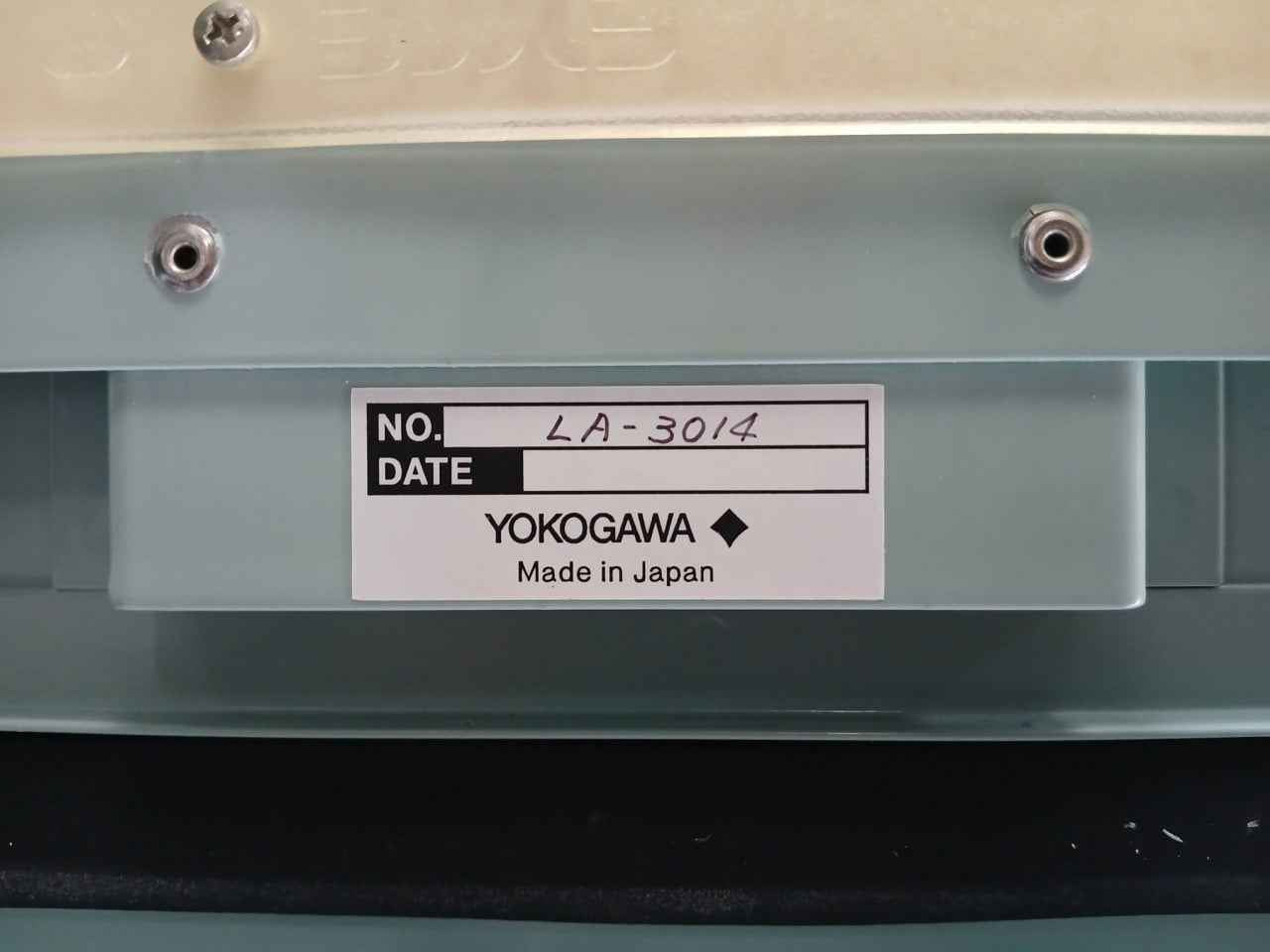 Yokogawa La-3014 Orifice Type Flow Meter Control Box Splr Sind Vjp1 Nf30-sw