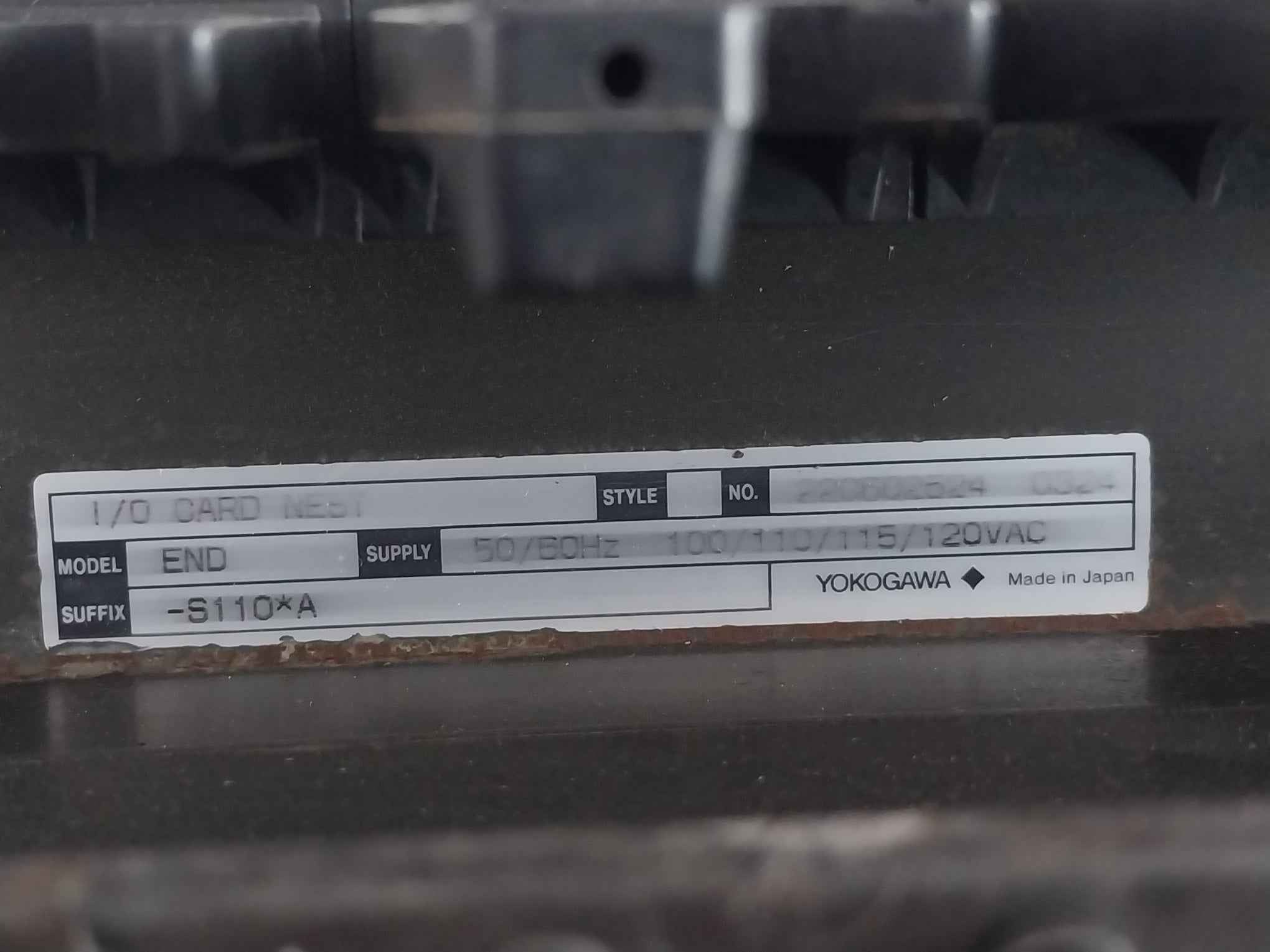 Yokogawa Mac2 Module Rack S9310Aq-05 S9210Aq-05 S9210Aq-03 Nc4 Vm1 Ps31