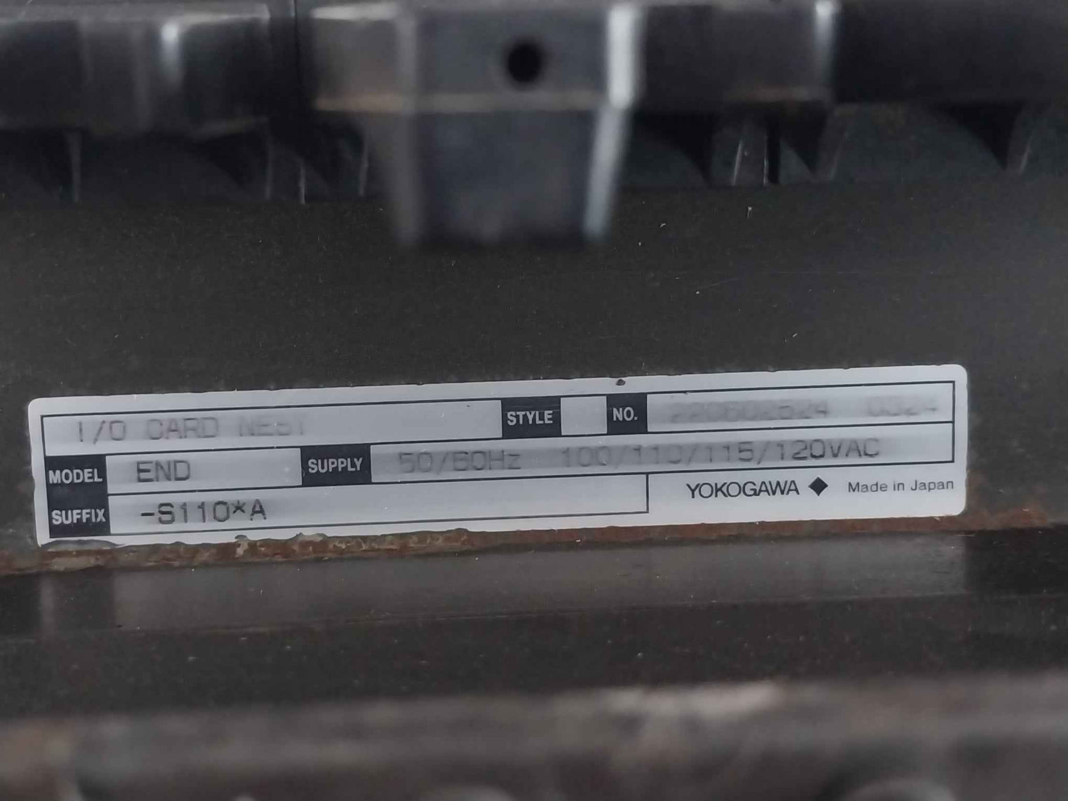 Yokogawa Mac2 Module Rack S9310Aq-05 S9210Aq-05 S9210Aq-03 Nc4 Vm1 Ps31