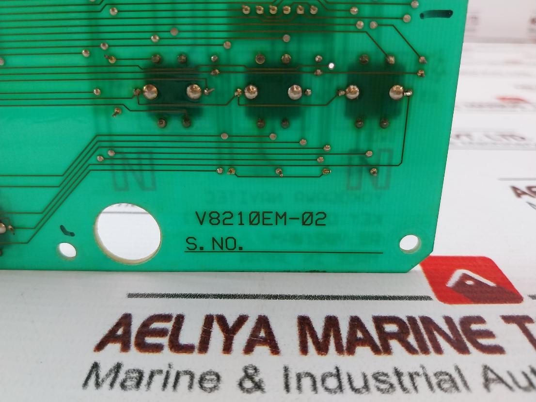 Yokogawa Navitec As V8210Am Key Display Pt100 Pc Board V8210Em-02