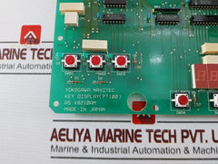 Yokogawa Navitec As V8210Am Key Display Pt100 Pc Board V8210Em-02