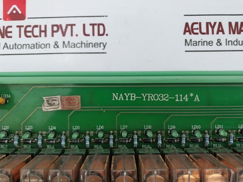 Yokogawa Omron Nayb-yr032-114@a 10a Relay 24vdc