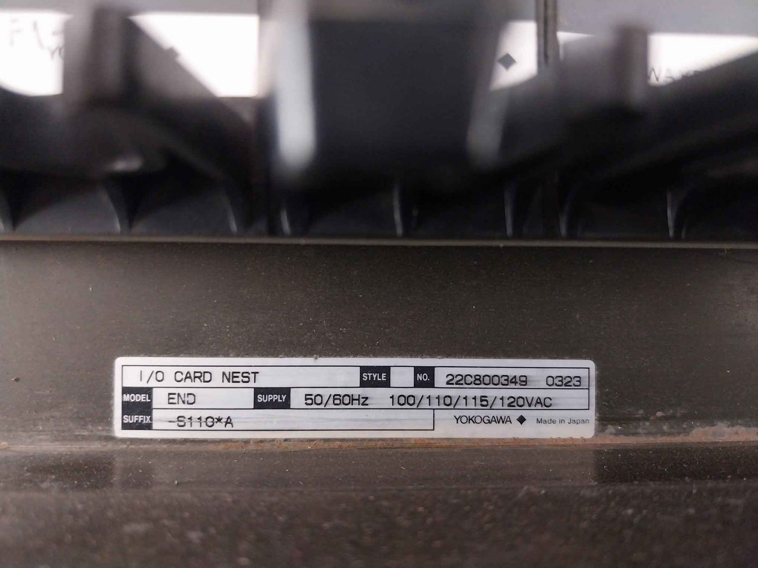 Yokogawa Plc Module Multipoint Analog I/O Card 50/60Hz 120V