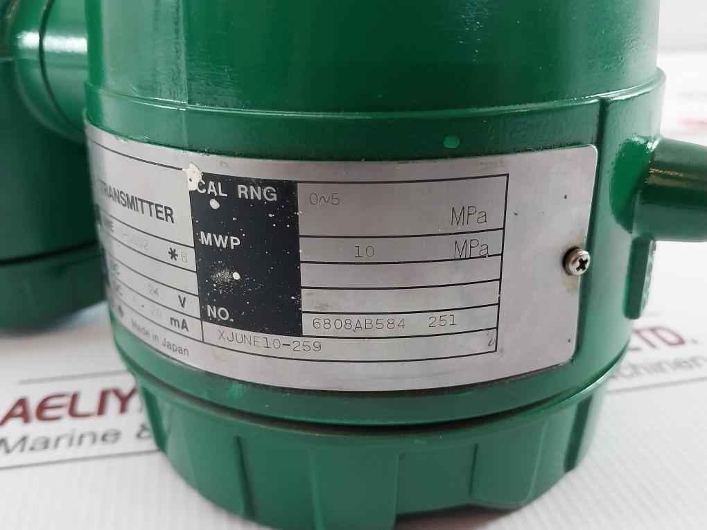 Yokogawa Pressure Transmitter 0-5 Mpa, Une 43-scs2*B/Cal-p/Ssb-s/Z