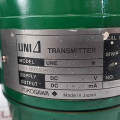 Yokogawa Pressure Transmitter 0-5 Mpa, Une 43-scs2*B/Cal-p/Ssb-s/Z