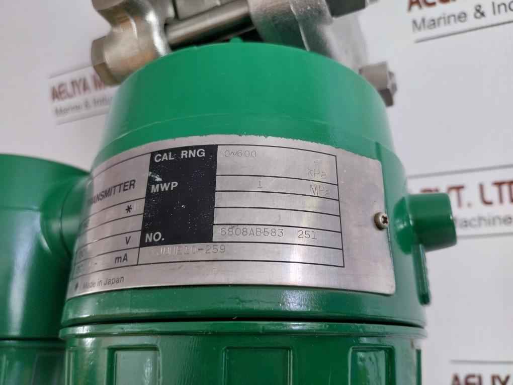 Yokogawa Pressure Transmitter Une 43-sas2*B/Cal-p/Ssb-s/Z 0-600 Kpa