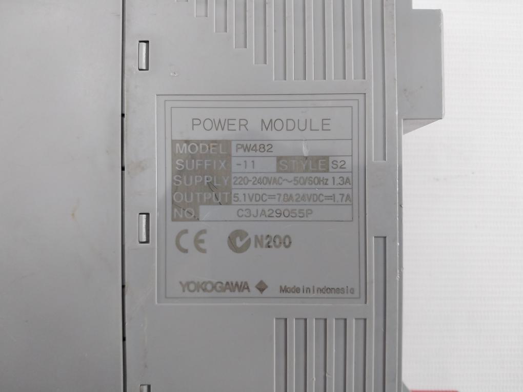 Yokogawa Pw482-11 Eurotronic Power Supply Module 220-240Vac~50/60Hz 1.3A 1-meter