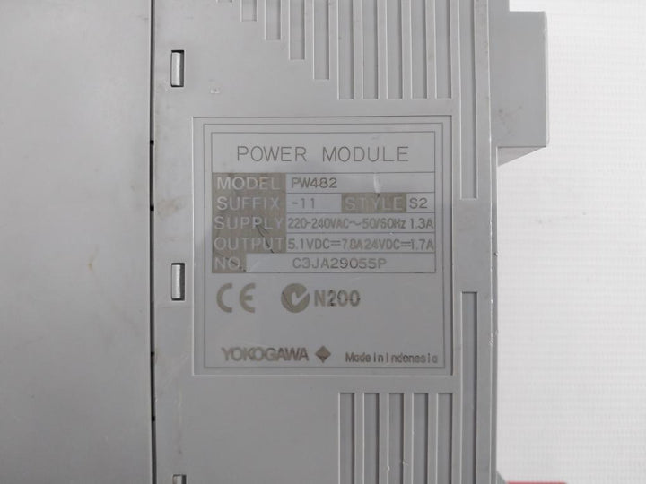 Yokogawa Pw482-11 Eurotronic Power Supply Module 220-240Vac~50/60Hz 1.3A 1-meter
