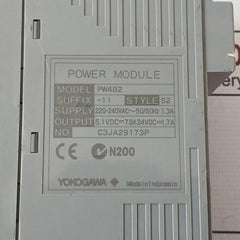 Yokogawa Pw482-11 S2 Pw482 Power Module 220-240Vac 50/60Hz 1.3A