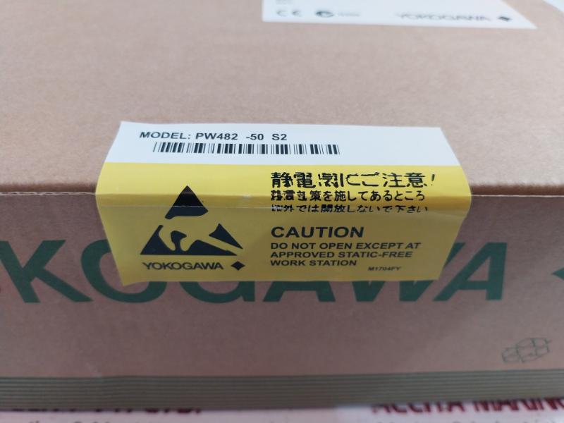 Yokogawa Pw482 -50 S2 Power Module 220-240Vac Suffix-50 Style 2020.11