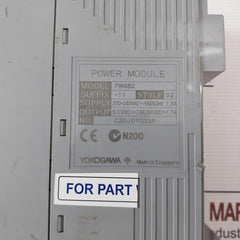 Yokogawa Pw482 S2 Power Supply Module 200–240Vac 50/60Hz 1.3A