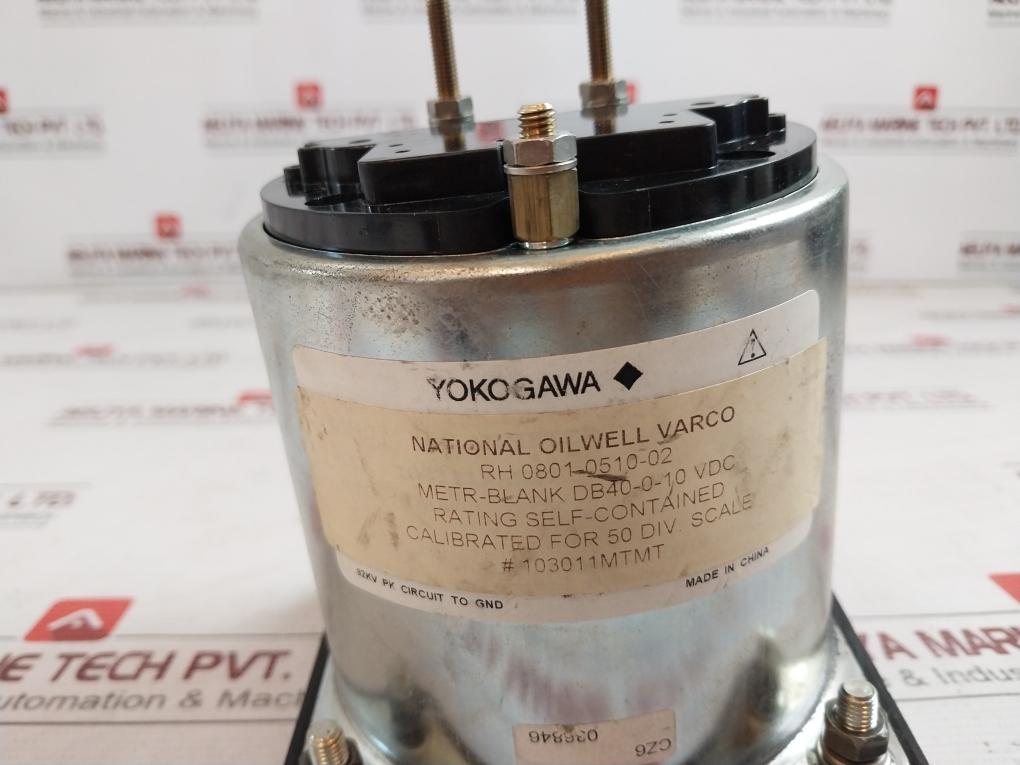 Yokogawa Rh 0801-0510-02 Amperes Ammeter 036846