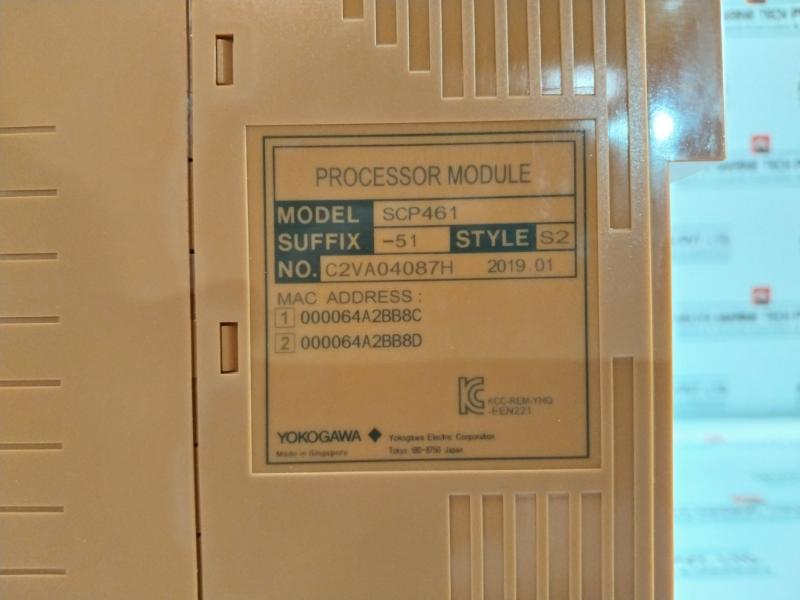 Yokogawa Scp461-51 S2 Processor Module Kcc-rem-yhq-een221