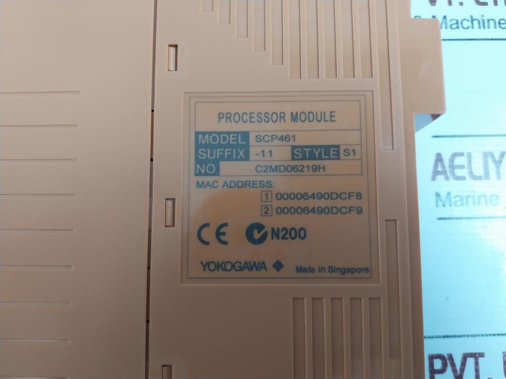 Yokogawa Scp461-11 S1 Enhanced Rfi Processor Module Scp461 Suffix: -11 Style: S1