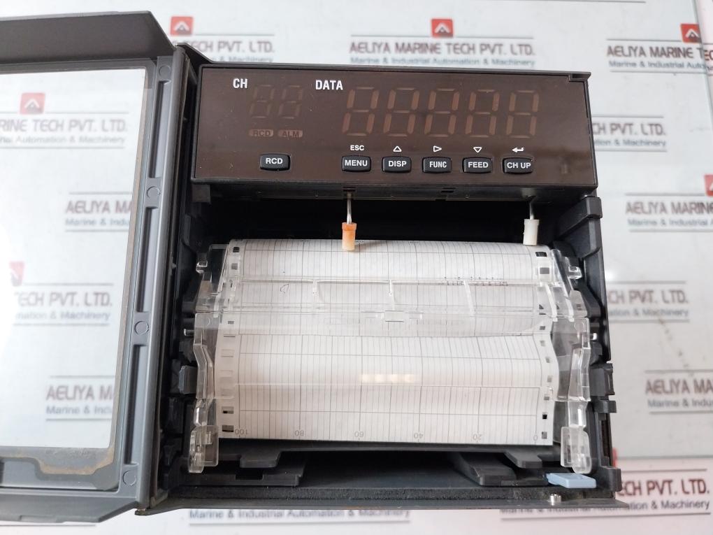 Yokogawa Sr10002 Chart Recorder 100-240V Ac 50/60Hz