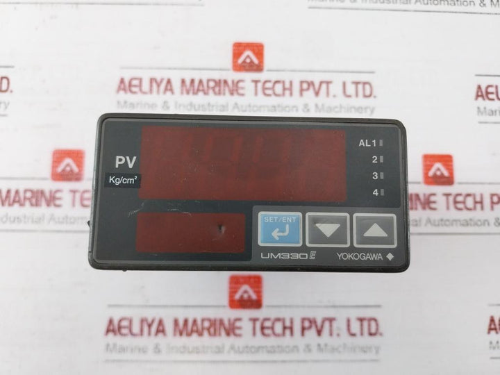 Yokogawa Um330 Digital Temperature Indicator 100-240vac 20va Max 10vdc Input